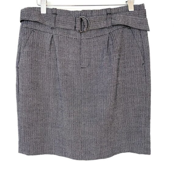 Banana Republic pencil skirt, belted, in a wool tweed blend - Picture 1 of 10